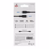 X2O Superflex USB-C till USB-C-kabel 60 W 1,5 m Svart