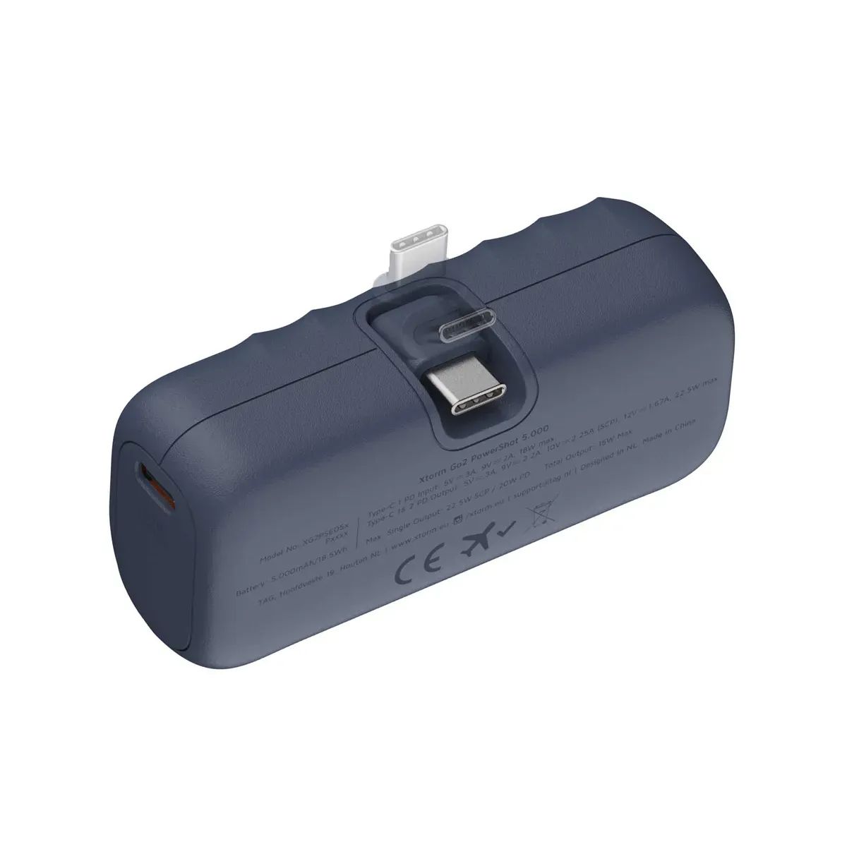 Xtorm Go2 PowerShot XG2PSE059 5 000 mAh 20 W Powerbank Blå
