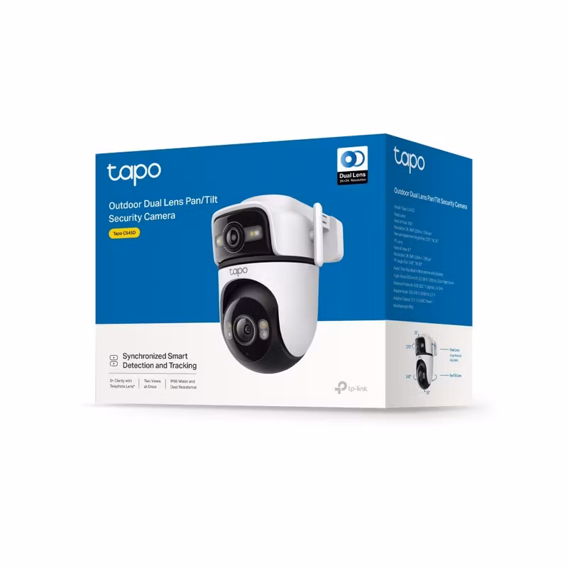TP-Link Tapo C545D 2K Dual-lens Wi-Fi Övervakningskamera Utomhus