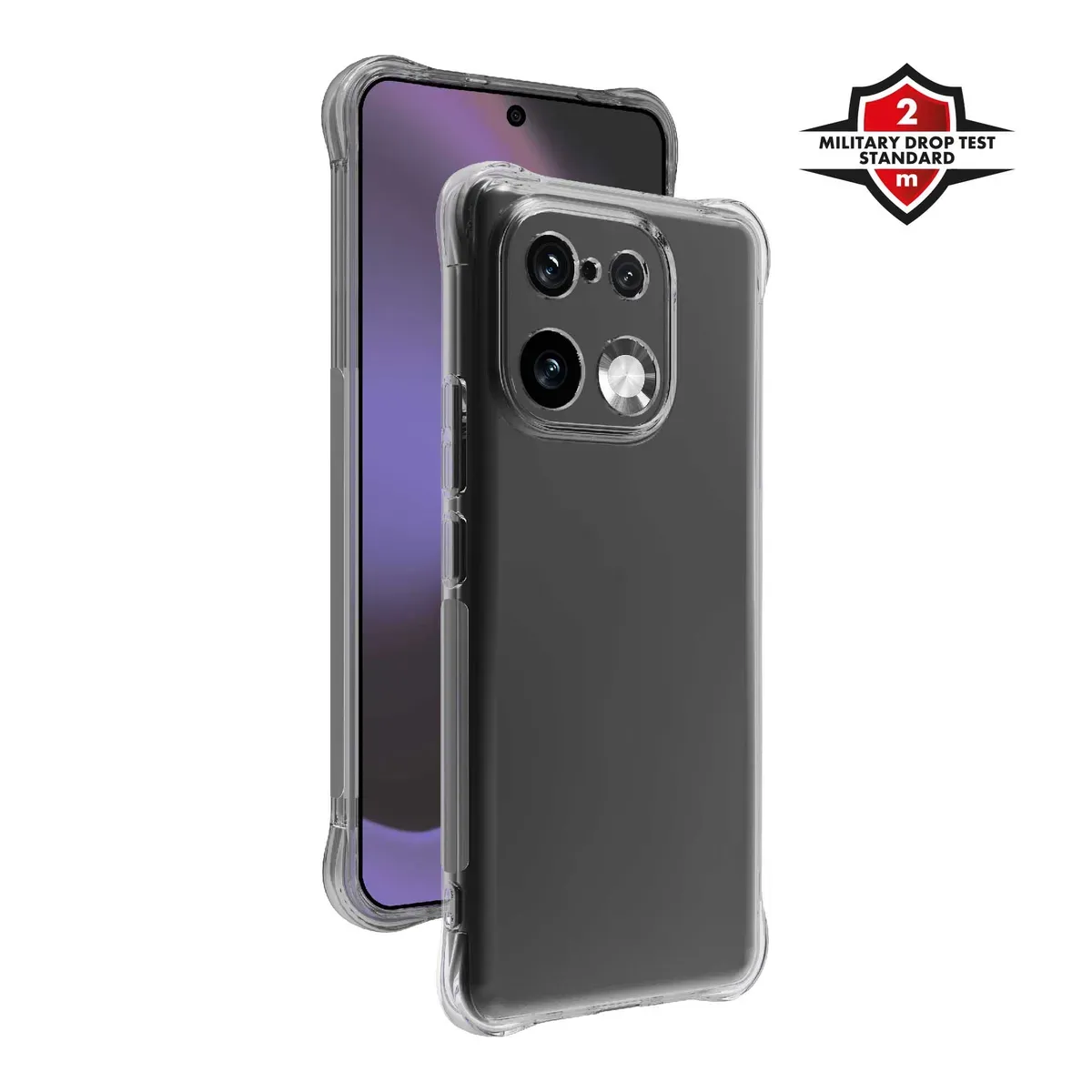 X2O Anti-Shock Skal för Realme 16 Pro+ Transparent