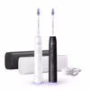 Philips Sonicare 6500 HX7419/01 Eltandborste 2-pack Svart/Vit