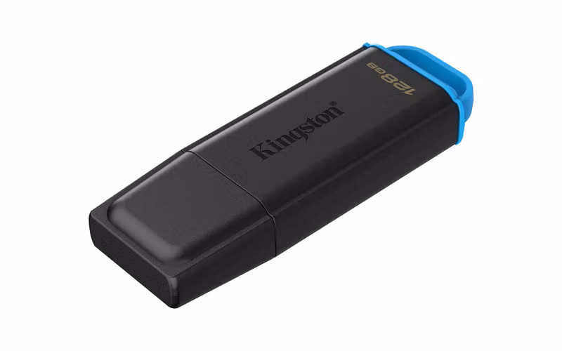 Kingston DataTraveler Exodia 128 GB USB 3.2 Gen 1 USB-minne Svart
