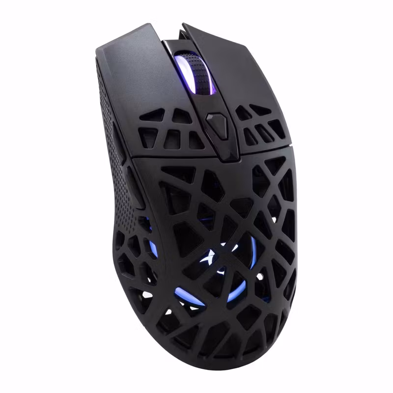 White Shark CARADOC 7D 7 200 DPI RGB Gamingmus Svart