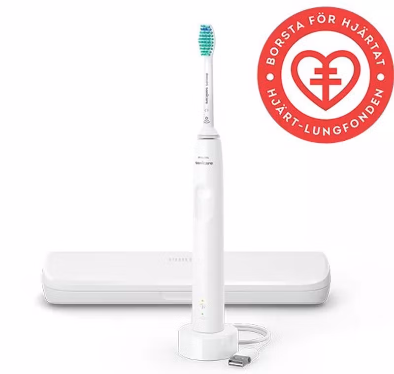 Philips Sonicare 3100 series HX3673/13 Eltandborste Vit