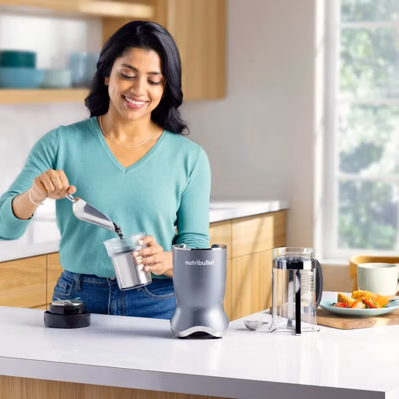 NutriBullet Ultra Plus+ NB1224DG 3-i-1 Mixer 1 200 W Mörkgrå
