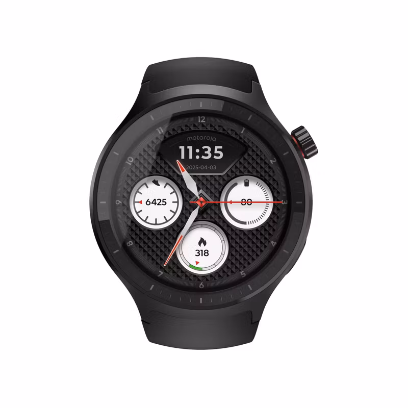 Motorola Moto Watch 1,4" OLED Smartklocka Svart