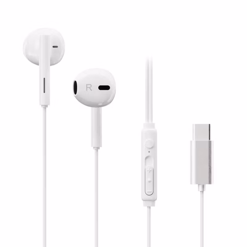 X2O USB-C Capsule In-ear-headset 1,2 m Vit