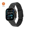 FIXED Titanium Strap Titanarmband för Apple Watch 44/45/46/49 mm Svart