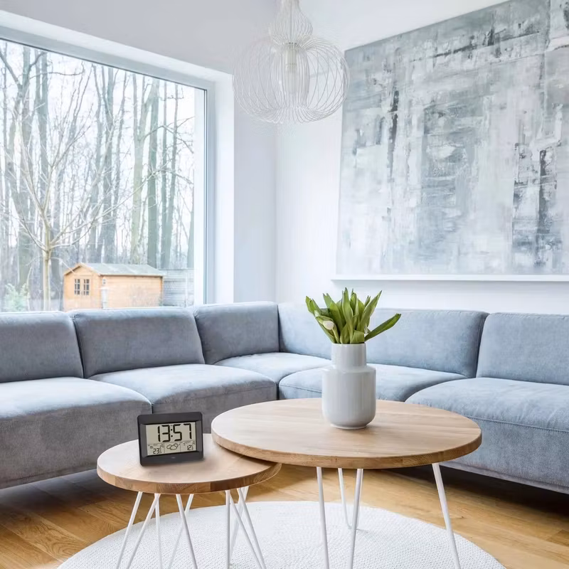 TFA ZENO Trådlös Väderstation med Barometer Svart