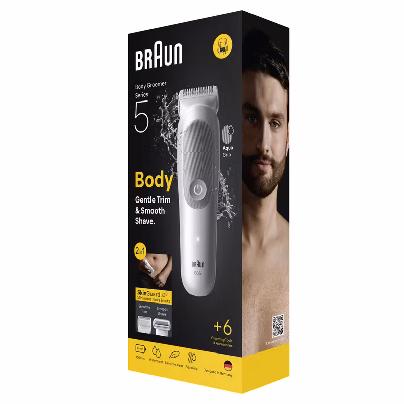 Braun Series 5 BG5550 Kroppstrimmer Grå