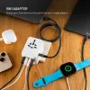 FIXED Voyager 70 W GaN USB-C/USB-A Reseladdare EU/UK/USA/AU Vit