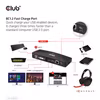 Club 3D CSV-3103D 9-i-1 USB-A-dockningsstation 4K 30 Hz med HDMI, DisplayPort och DVI Svart