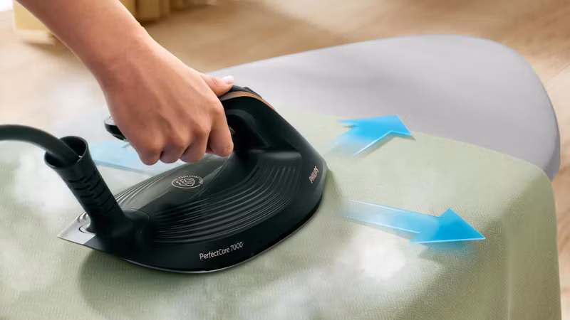 Philips 7000 Series PSG7300/20 Ångstation 3 120 W 1,5 L SteamGlide Elite Grå
