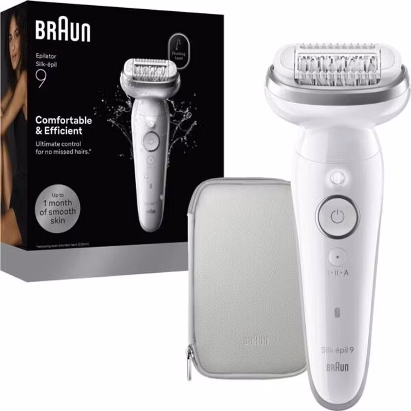 Braun Silk-épil 9 9-000 Epilator Silver