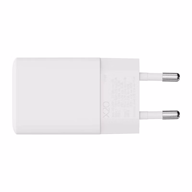 X2O Professional 35 W USB-C/A GaN Dubbel Hemmaladdare med USB-C-kabel 1,2 m Vit