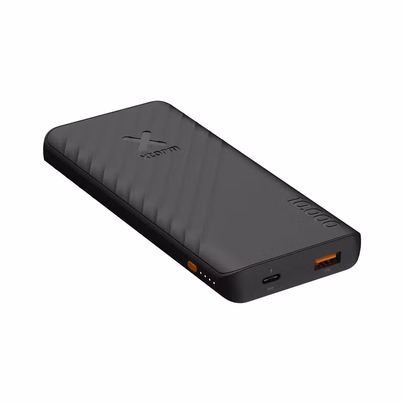 Xtorm Go2 Powerbank 10 000 mAh 20 W USB-C och USB-A Svart