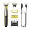 Philips OneBlade 360 Face + Body QP2834/23 Trimmer och Rakapparat Grå/Grön