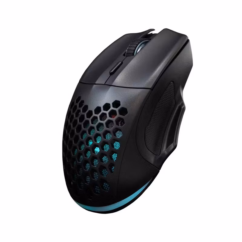 Baracuda Penguin 6 knappar 3 600 DPI Optisk Spelmus Svart