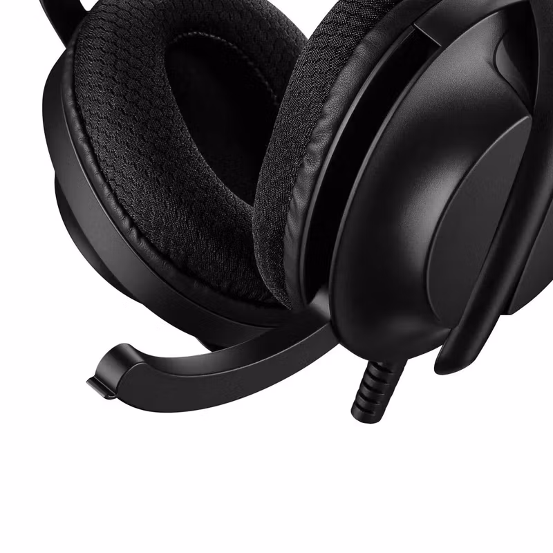 White Shark PARROT On-Ear Spelheadset Svart