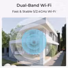 Reolink Lumus E430 4 MP 2K Wi-Fi Utomhuskamera med Färgnattvision Vit