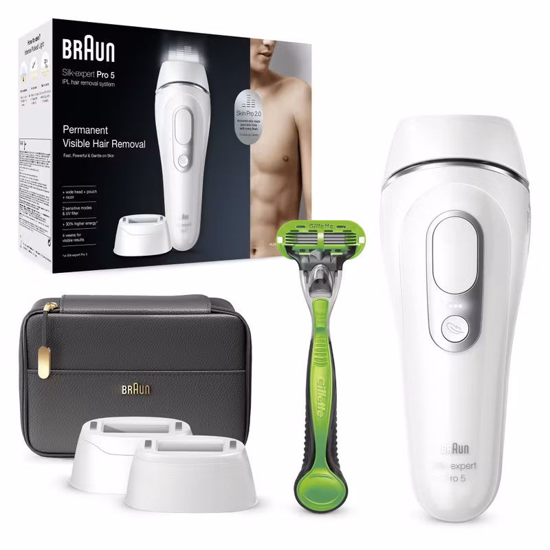 Braun Silk-expert Pro 5 PL5145 IPL Hårborttagning Vit