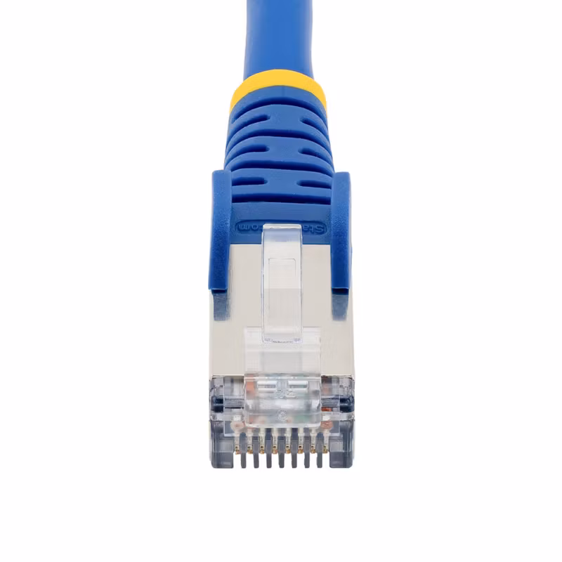 StarTech.com 2 m CAT6a S/FTP LSZH Patchkabel RJ45 10 Gbit/s PoE++ Blå