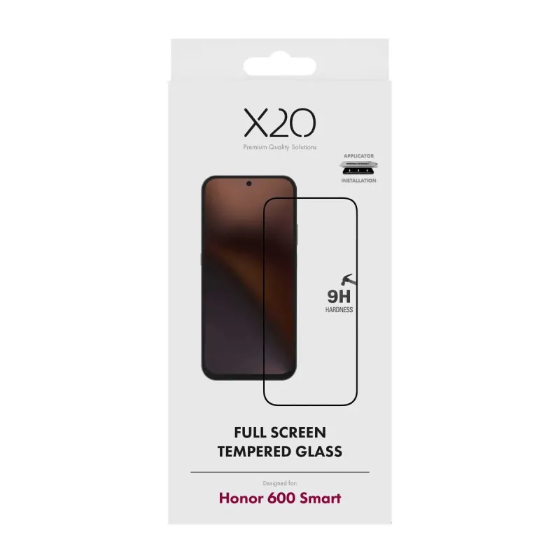 X2O Premium Full Screen 9H Skärmskyddsglas för Honor 600 Smart