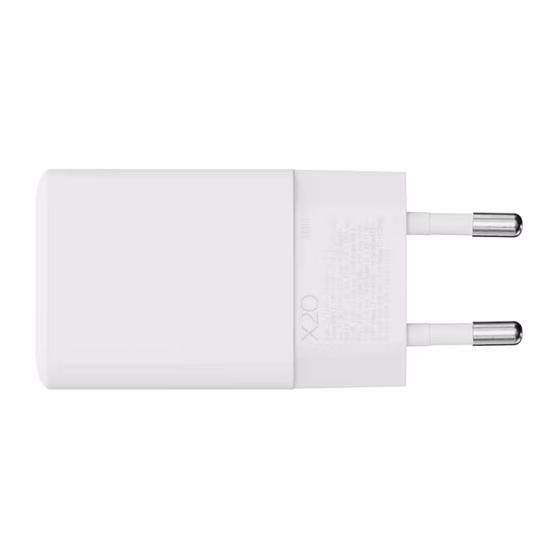 X2O Professional 65 W GaN Hemmaladdare 2 × USB-C och USB-A Vit