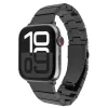 FIXED Resin Strap Resinarmband för Apple Watch 44/45/46/49 mm Kolsvart