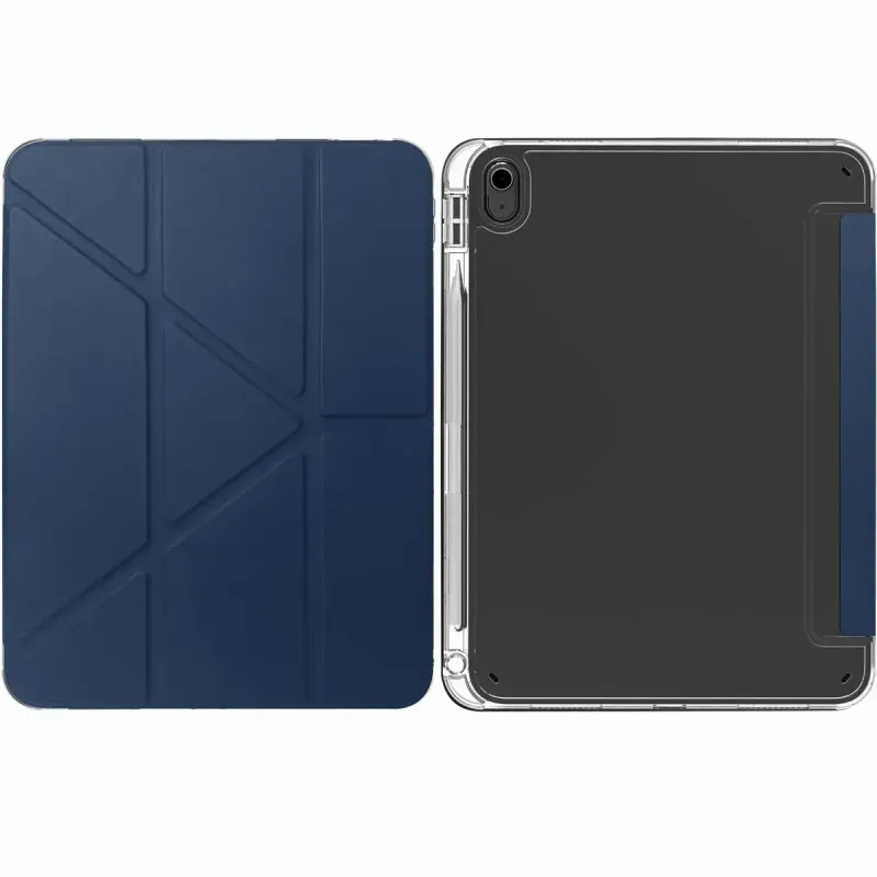 X2O FlexFold Folio Fodral för Apple iPad 11"/10,9" Marinblå