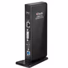 Club 3D CSV-3242HD 11-i-1 USB-A-dockningsstation för två skärmar med HDMI och DVI