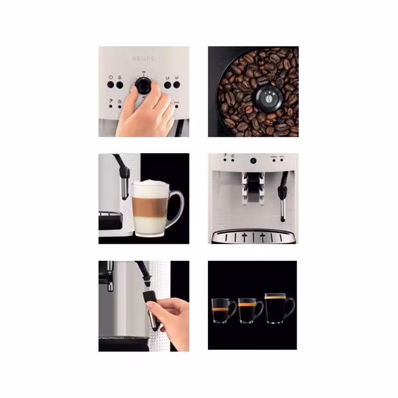 Krups Essential EA8105 Helautomatisk Espressomaskin 15 bar