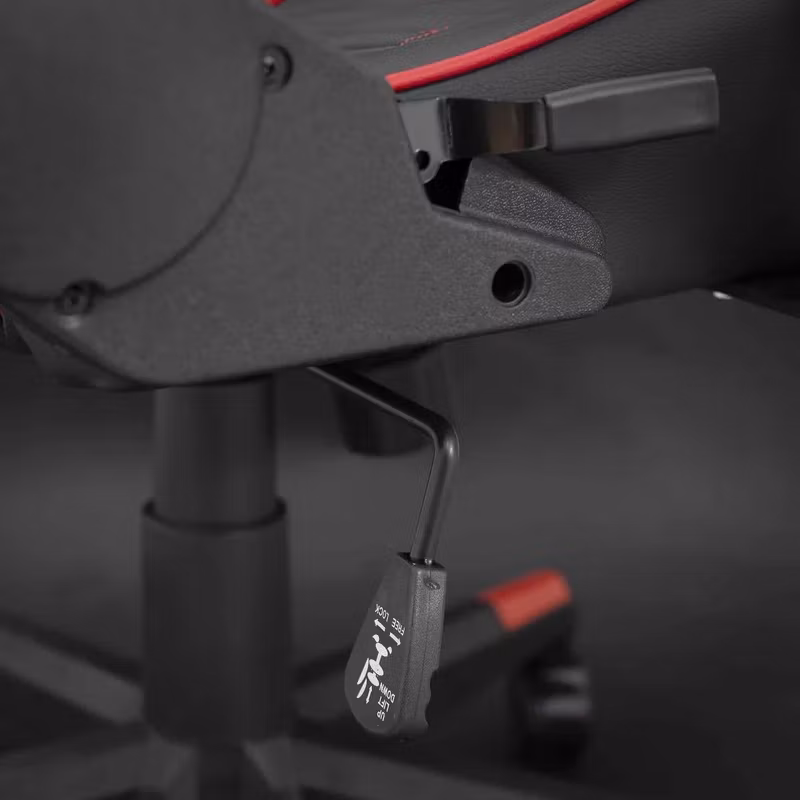 White Shark RACER-TWO Gamingstol 120 kg Svart/Röd