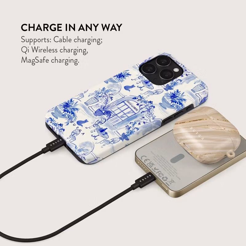 Burga Sobremesa 5 000 mAh MagSafe Powerbank Guld
