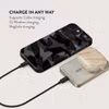 Burga Night Black Camo 5 000 mAh MagSafe-powerbank Guld