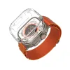 FIXED Pure Skyddsfodral med härdat glas för Apple Watch Ultra 49 mm Clear