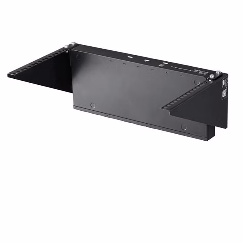 StarTech.com RK619WALLV 6U 19" Vertikalt Väggfäste för Nätverksutrustning Svart