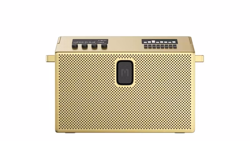 Mondo Speaker Large M2002 96 W Bluetooth-högtalare Mässing/Svart