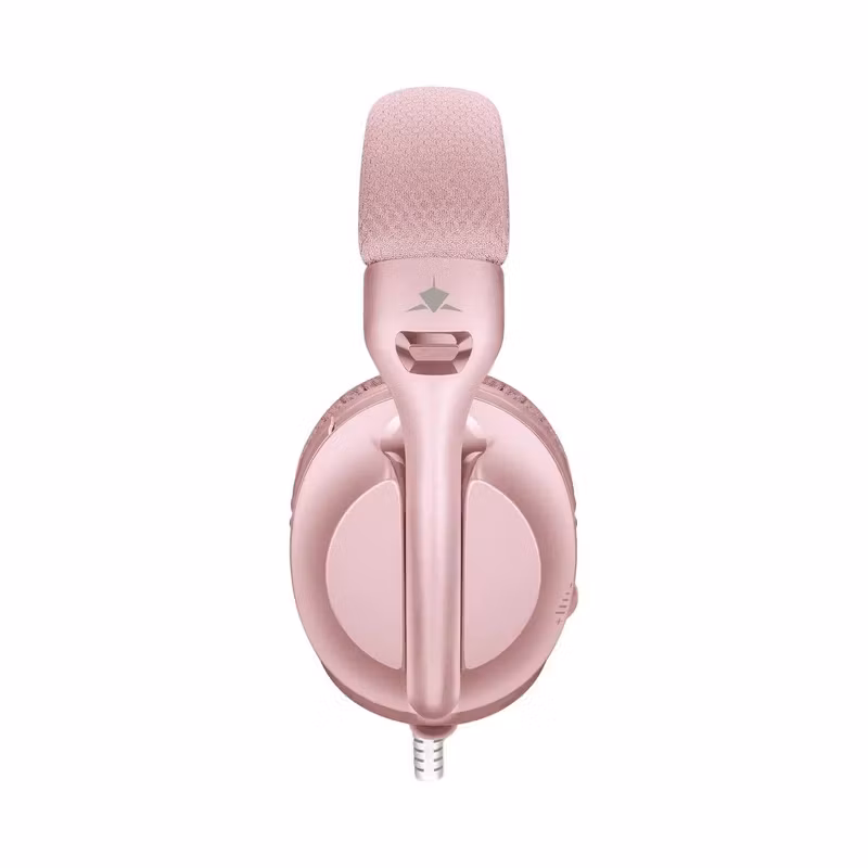 White Shark PARROT On-Ear Spelheadset Rosa