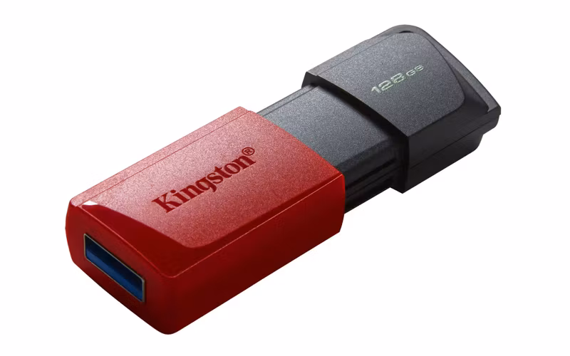 Kingston DataTraveler Exodia M 128 GB USB 3.2 Gen 1 USB-minne Svart Röd