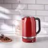 KitchenAid 5KEK1701EER Vattenkokare 1,7 l 2 400 W med temperaturkontroll Röd