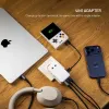FIXED Voyager Slim 45 W GaN USB-C/USB-A Reseladdare EU/UK/USA/AU Vit