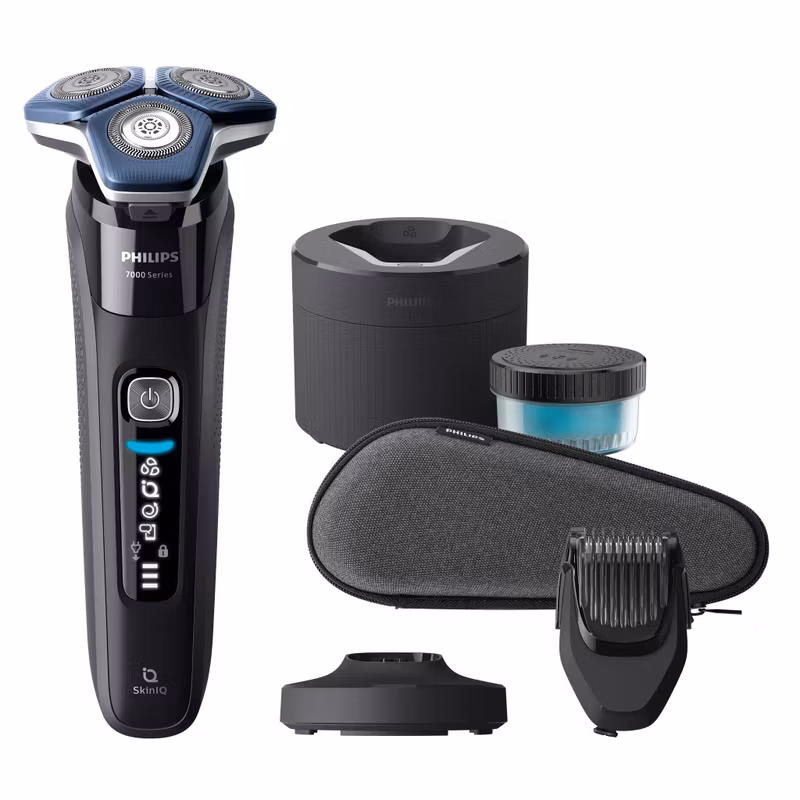 Philips Shaver Series 7000 S7886/58 Rakapparat för våt- och torrakning Bläcksvart