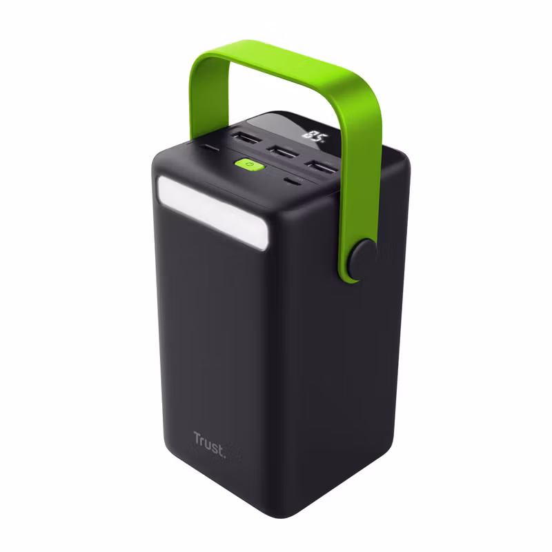 Trust Redoh XXL 50 000 mAh Powerbank 20 W Svart