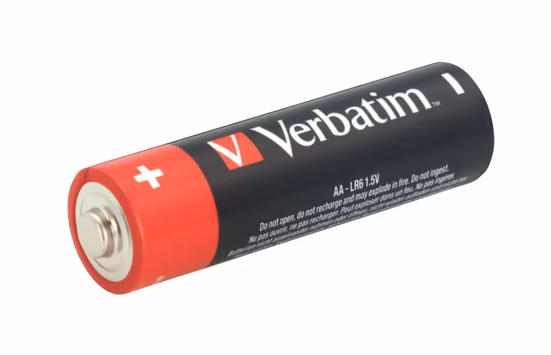 Verbatim 49501 AA (LR6) Alkaliska Batterier 4-pack