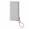 Xtorm Go2 XG2E30W207C 20 000 mAh 30 W Powerbank med inbyggd USB-C-kabel Ice
