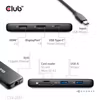 Club 3D CSV-2551 8-i-1 USB-C Dockningsstation HDMI DisplayPort 8K 100 W