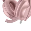 White Shark PARROT On-Ear Spelheadset Rosa