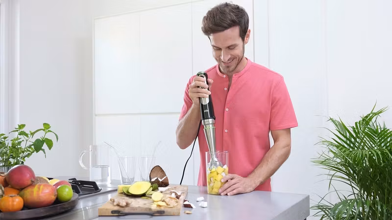 Braun MultiQuick 9 MQ 9187XLI Stavmixer 1 200 W Premium svart/borstat rostfritt stål