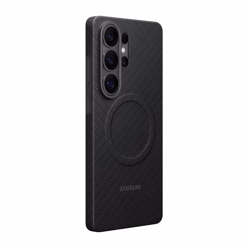 Samsung Galaxy S26 Ultra Carbon Magnet Case aramidskal med magneter Black